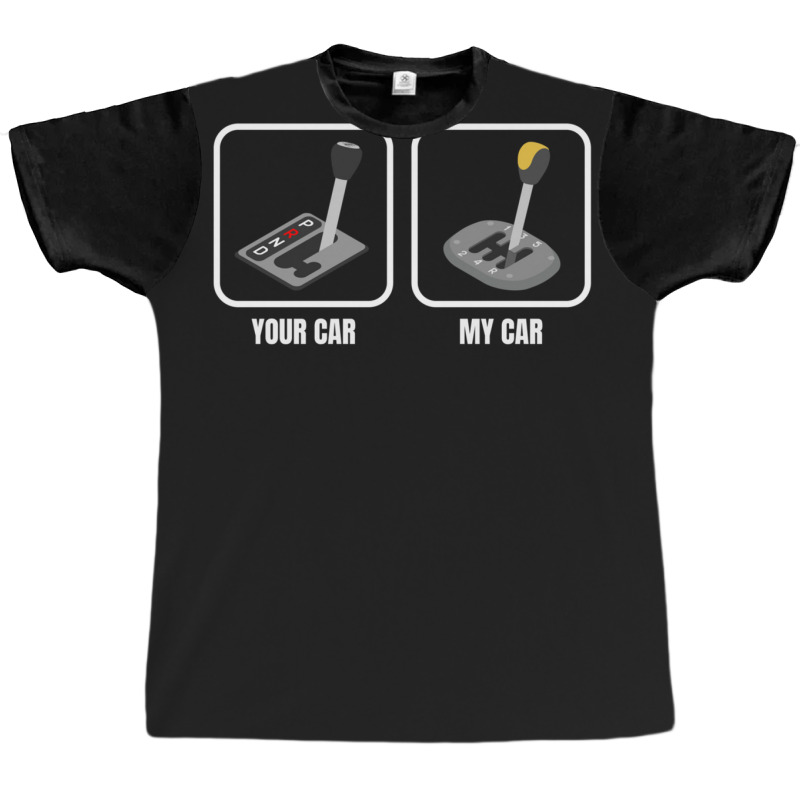 Manual Transmission Stick Shift Graphic T-shirt | Artistshot