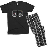 Manual Transmission Stick Shift Men's T-shirt Pajama Set | Artistshot