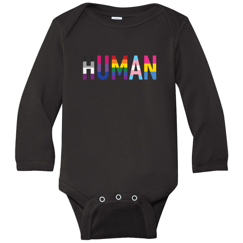 Human Long Sleeve Baby Bodysuit by RichardAllenLaursen | Artistshot