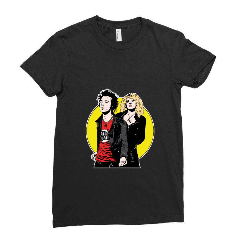 Sid N Nancy Ladies Fitted T-Shirt by FranklinTepper1 | Artistshot