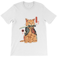 Catana Apron Woodblock Japanese T-shirt | Artistshot