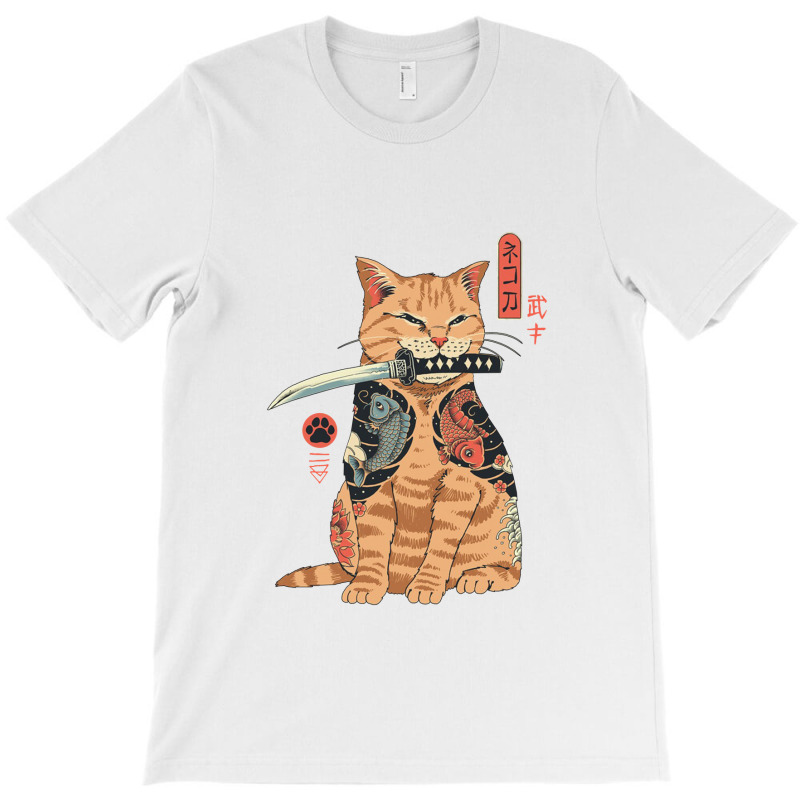 Catana Apron Woodblock Japanese T-shirt | Artistshot