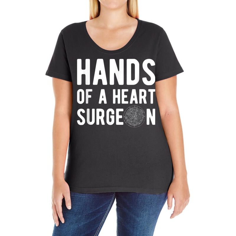 Hands Of A Heart Surgeon Watchmaker Horologist T Shirt Ladies Curvy T-Shirt by simonettemjnn | Artistshot