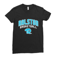 Ralston High School Basketballs Ladies Fitted T-shirt | Artistshot