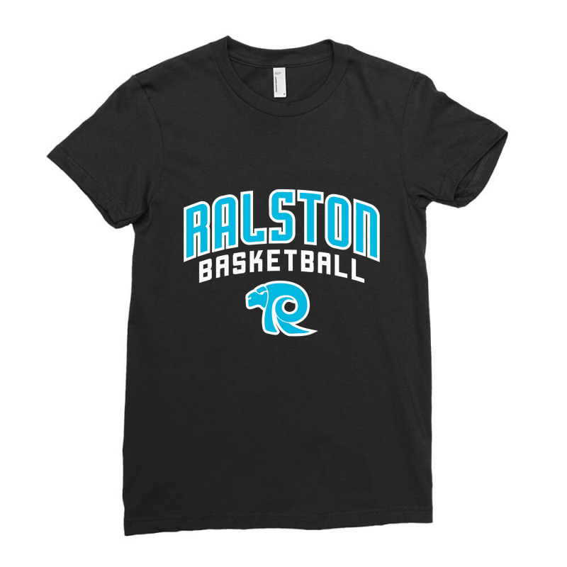 Ralston High School Basketballs Ladies Fitted T-Shirt by QuellaLivy | Artistshot