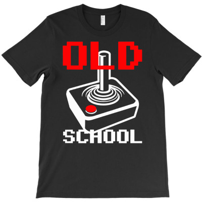 Old School Joystick T-shirt Designed By Budi Darman