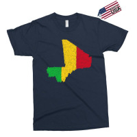 Mali Map Flag Drawing Line Art Exclusive T-shirt | Artistshot