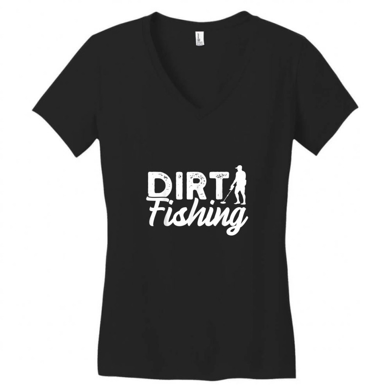 Metal Detecting Metal Detector Detectorist Women's V-Neck T-Shirt by CHARLOTTELYNNTAYLOR | Artistshot