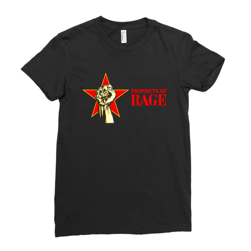 Prophets Of Rage American Rap Rock Supergroup 51 Ladies Fitted T-Shirt by AngelinoGuron | Artistshot