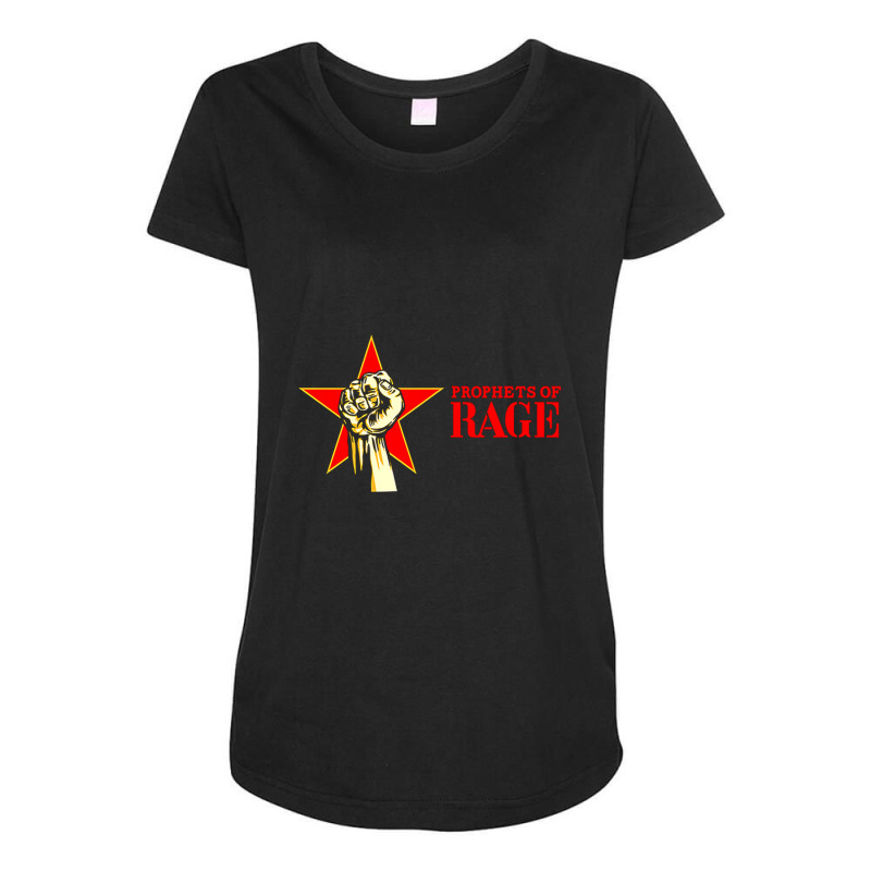 Prophets Of Rage American Rap Rock Supergroup 51 Maternity Scoop Neck T-shirt by AngelinoGuron | Artistshot