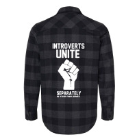 Socially Loner Social Own Flannel Shirt | Artistshot