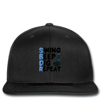 Swing Beep Dig Repeat Metal Detecting Gift Printed Hat | Artistshot