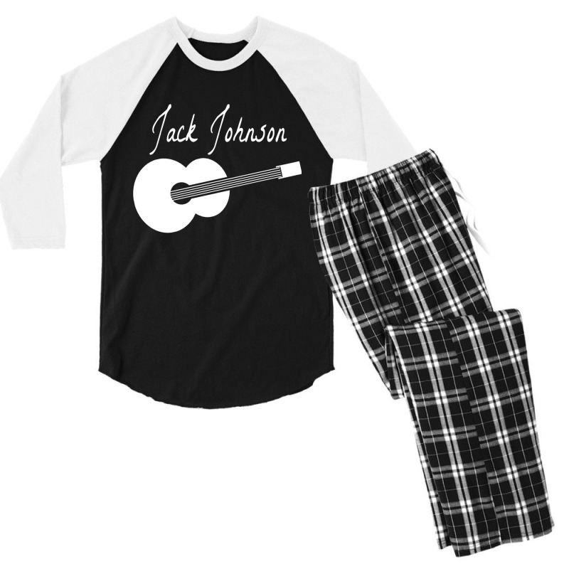 Jack Johnson (white) Men's 3/4 Sleeve Pajama Set | Artistshot