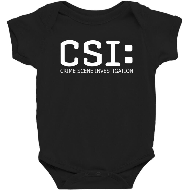 Csi Investigation Baby Bodysuit by TheCreativeArt89 | Artistshot