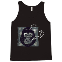 Smoking Angry Monkey Tank Top | Artistshot