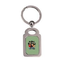 We Don't Talk About Bluto Silver Rectangle Keychain | Artistshot