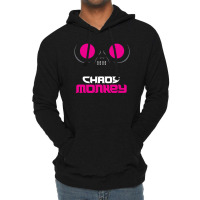 The Chaos Monkey New Lightweight Hoodie | Artistshot