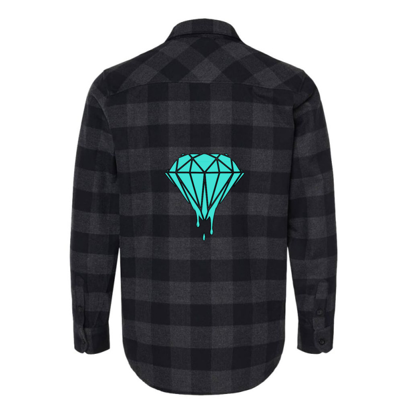 Drippin' Diamond Flannel Shirt | Artistshot