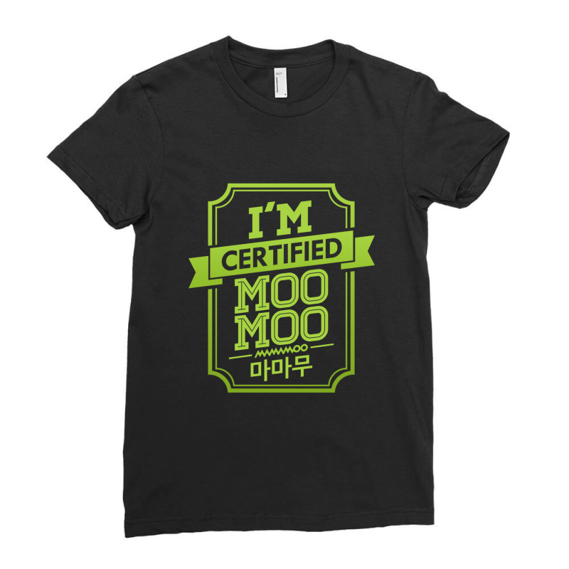 Certified Moomoo Mamamoo Ladies Fitted T-Shirt by DWAYNEALANSHOREY | Artistshot