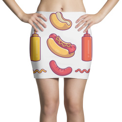hotdog ingredient elements Mini Skirts | Artistshot