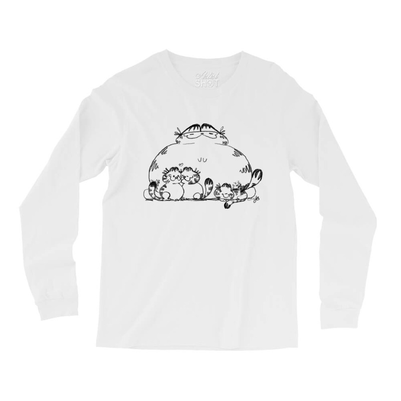 Doodle Furbaby Kittens Long Sleeve Shirts | Artistshot