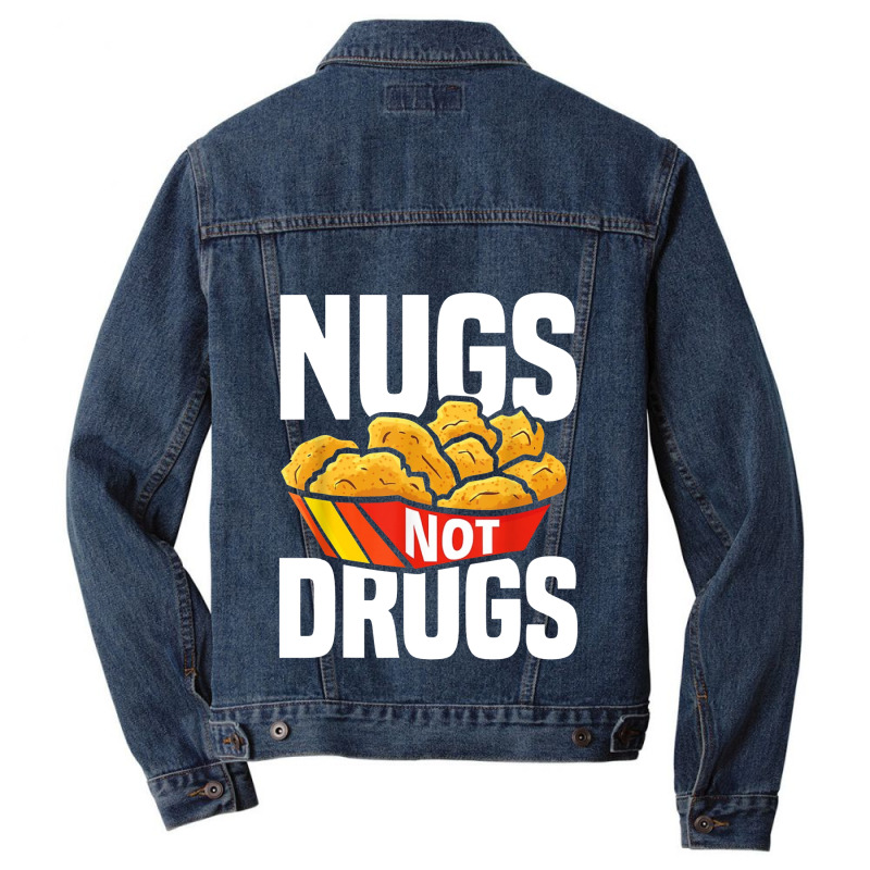 Chicken Nugget Party Men Denim Jacket | Artistshot