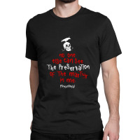 Psychosocial Lyrics Art 1 Classic T-shirt | Artistshot