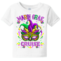 Mardi Gras Cruise Matching Parades Carnival Mask Festival T Shirt Baby Tee | Artistshot