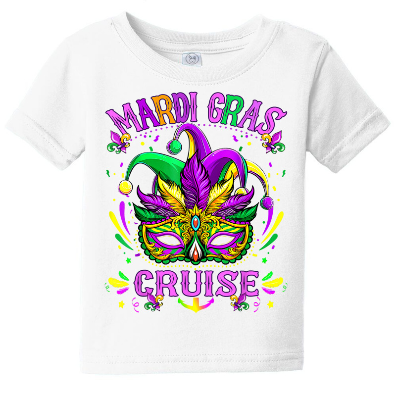 Mardi Gras Cruise Matching Parades Carnival Mask Festival T Shirt Baby Tee by delredske | Artistshot