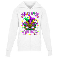 Mardi Gras Cruise Matching Parades Carnival Mask Festival T Shirt Youth Zipper Hoodie | Artistshot