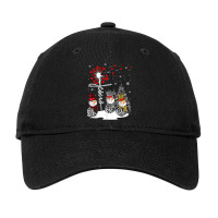 Jesus Faith Hope Love Snowman Jesus Dandelion Christian Christmas 5 Ch Adjustable Cap | Artistshot