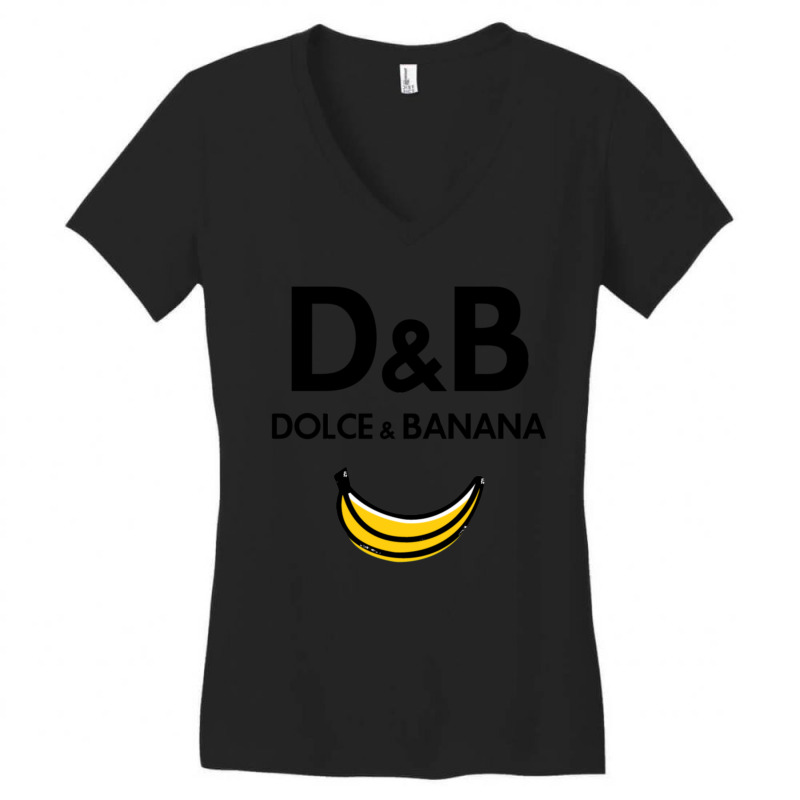 Dolce & Banana Women's V-Neck T-Shirt by JohnLoechler | Artistshot