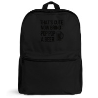 Funny Pop Pop Grandpa Fathers Day Gift Pop Pop Dad Backpack | Artistshot