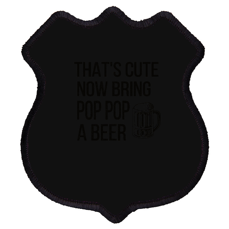 Funny Pop Pop Grandpa Fathers Day Gift Pop Pop Dad Shield Patch | Artistshot