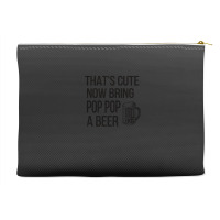 Funny Pop Pop Grandpa Fathers Day Gift Pop Pop Dad Accessory Pouches | Artistshot