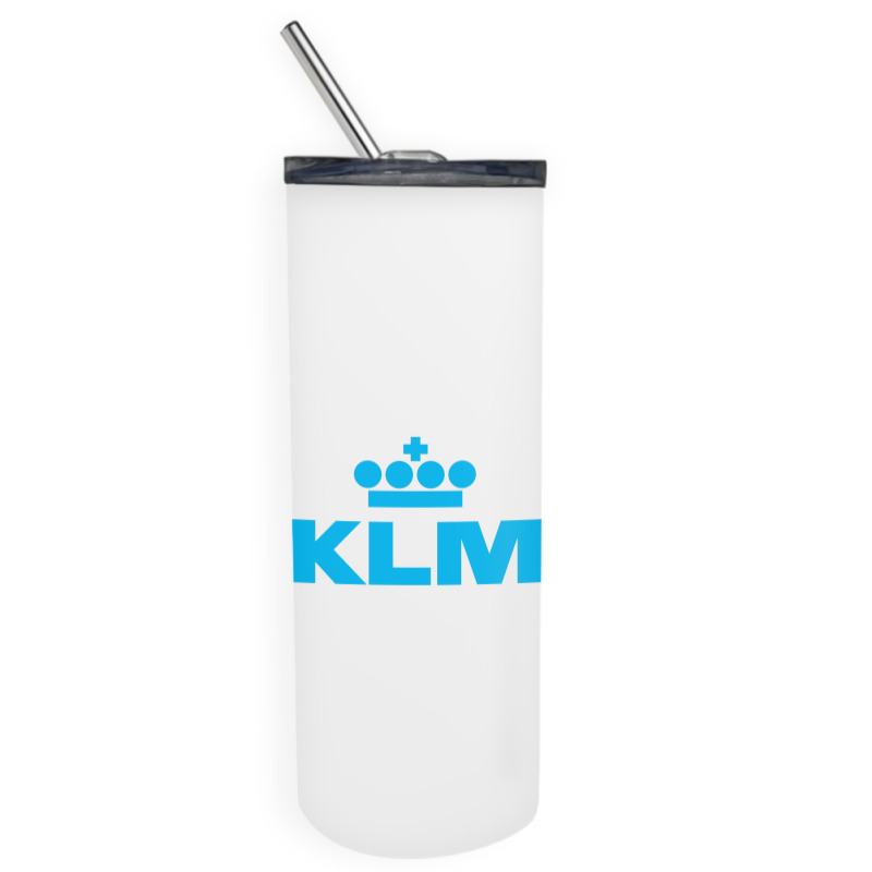 Gorgeus Blue Klm Skinny Tumbler | Artistshot