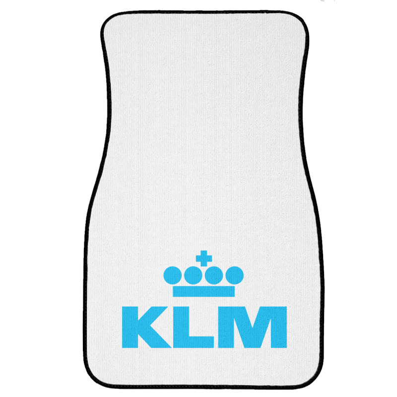 Gorgeus Blue Klm Front Car Mat | Artistshot