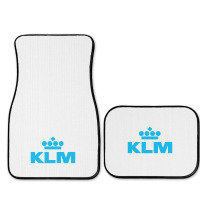 Gorgeus Blue Klm Full Set Car Mats | Artistshot