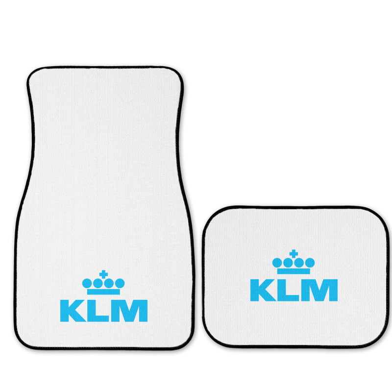 Gorgeus Blue Klm Full Set Car Mats | Artistshot