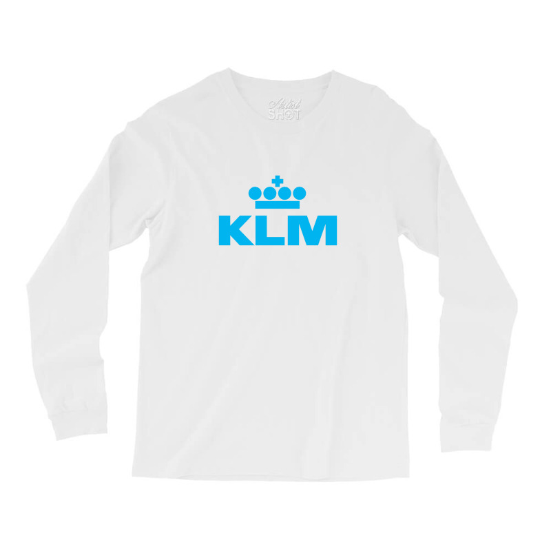 Gorgeus Blue Klm Long Sleeve Shirts | Artistshot