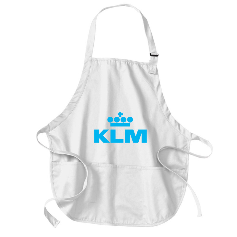 Gorgeus Blue Klm Medium-length Apron | Artistshot