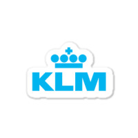 Gorgeus Blue Klm Sticker | Artistshot