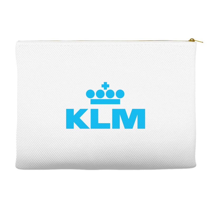 Gorgeus Blue Klm Accessory Pouches | Artistshot