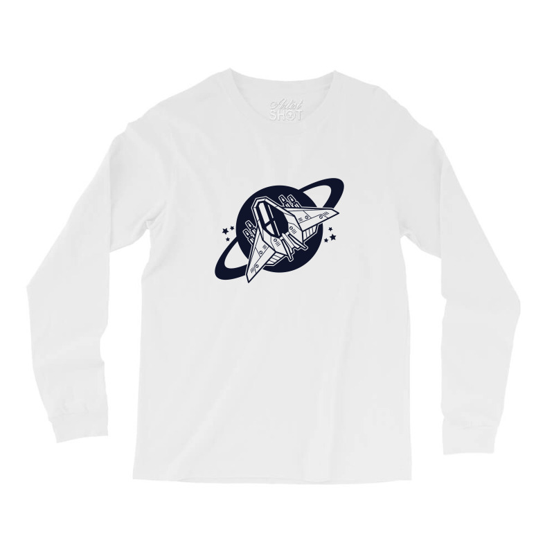 Spacecraft Shooter Long Sleeve Shirts by putrimeheng | Artistshot