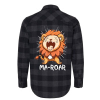 Ma Roar Passover Jewish Holiday Passover Kawaii Cute Lion T Shirt Flannel Shirt | Artistshot