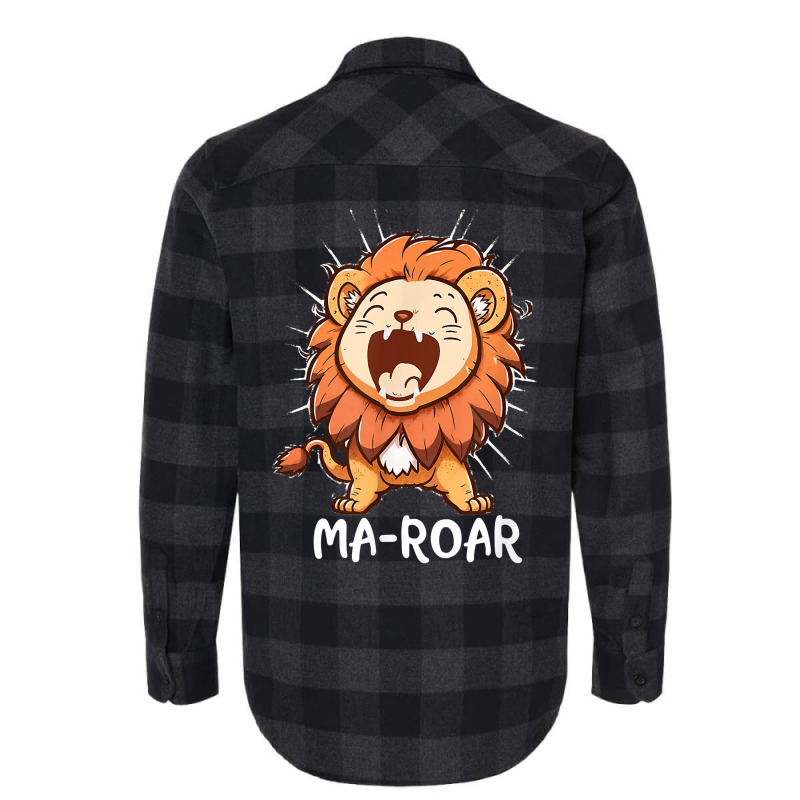 Ma Roar Passover Jewish Holiday Passover Kawaii Cute Lion T Shirt Flannel Shirt | Artistshot