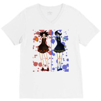 Rising Sets V-neck Tee | Artistshot