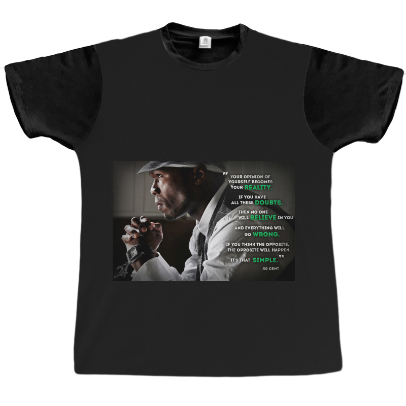 Get Rich Or Die Tryin' Graphic T-shirt | Artistshot