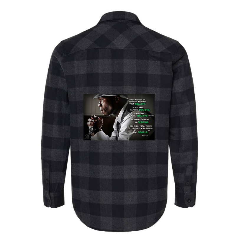 Get Rich Or Die Tryin' Flannel Shirt | Artistshot