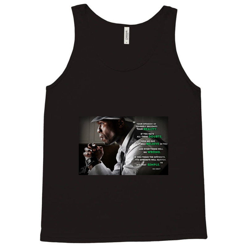 Get Rich Or Die Tryin' Tank Top | Artistshot